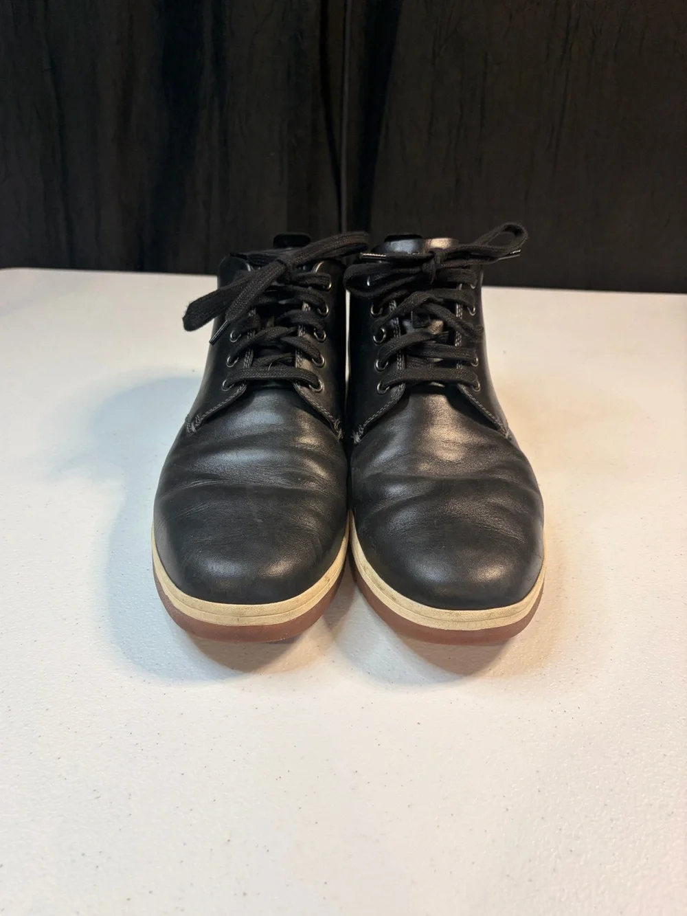 Cole Haan Men's Black Leather Chukka Boots Sneakers Casual Shoes Men's Size 11